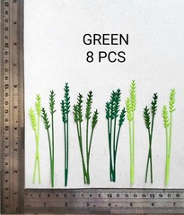 8 PCS LAVENDER LEAF DIECUT PAPER FOR SCRAPBOOKING CARDMAKING EMBELISHMENT