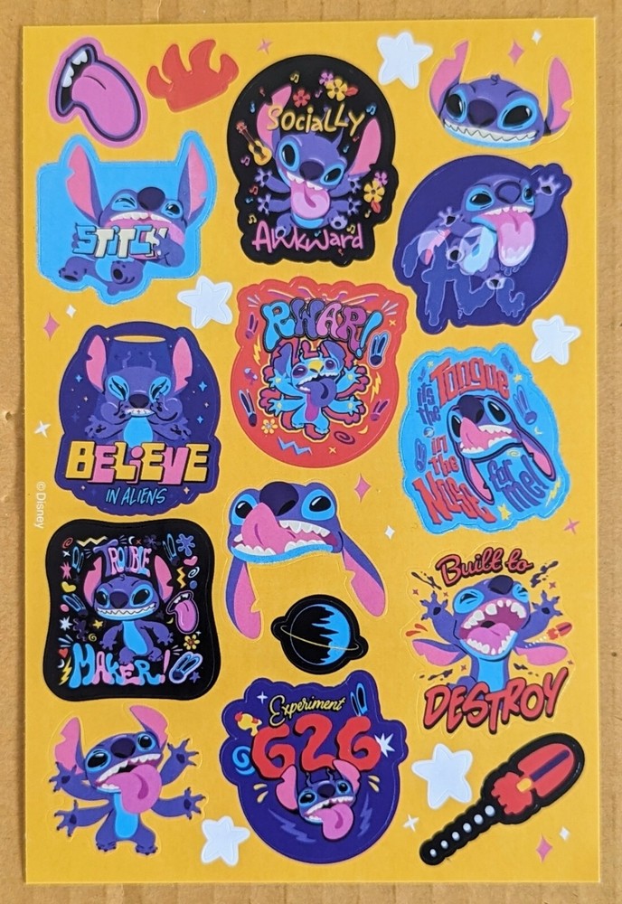 Disney Stitch Single Sheet.