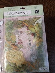 K&Company Colorful Handmade Acetate DieCut Frames & Cardstock New Scrapbooking