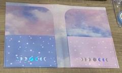 New Happie Scrappie Starry Night Large Sticker Folder