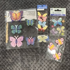 Mixed Brands Scrapbooking Stickers & Embellishments Lot Farm Fair Jungle Paper