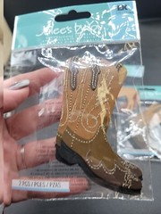 Cowboy Boot Lot & Horse Stitches Jolee’s Dimensional Embellishment 4 Packages
