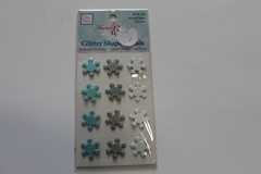Deja Views Christmas «Glitter Snowflakes» 12 pcs FFE-50