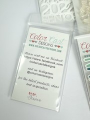 Color Cast Acrylic Scrapbook Embellishments Lot Scrapbooking Journaling Art