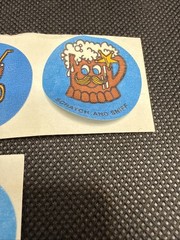 Vintage Matte ROOT BEER Scratch & Sniff Stickers – CTP brand