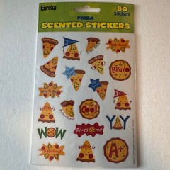 TREND PIZZA SCENTED Stickers 80 CT Teacher Reward Party Favor 650934 by Eureka