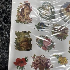 Vintage Stickers, 1980’s Current Inc. Victorian Made In The USA