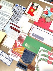 68 Curated Vintage Scrapbook Supplies Pack Vintage Ephemera Bundle Junk Journal