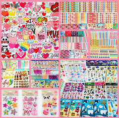 799 STICKERS Lot GIRLY Planner All Themes & Journaling HALLMARK Kid Squad Girls