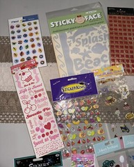 Huge Vintage Sticker LOT New package 30 Jolee’s Boutique Scrapbook Foam Scented