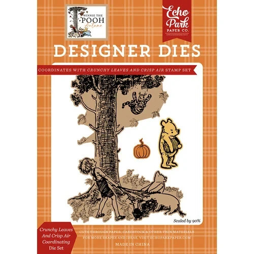 Echo Park Designer Metal Cutting Dies CRUNCHY LEAVES AND CRISP AIR