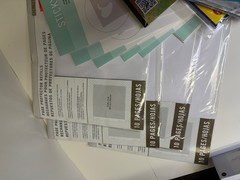 Craft Supplies Lot Acetate Sheets Dura-Lar Sticky Thumb Cutting Mat Scrapbooking