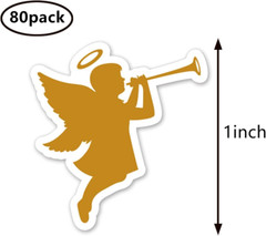 Angel Stickers 1In for Scrapbooking, Arts, Craft, Kids DIY, Calendars Journals 8