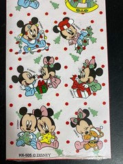 Disney Baby Mickey Minnie Mouse Removable Stickers Post It Reusable 3M new