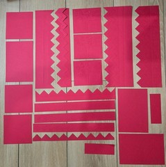 Creative Memories Geometric Die Cut Shapes Lots -39-65 PC-You Choose Color