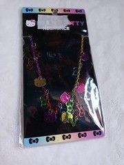 Sanrio Hello Kitty Charm Necklace 2013 Rainbow Chain
