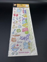American Traditional Designs Stickers Sweet Baby Pastels Scrapbook Arts & Crafts