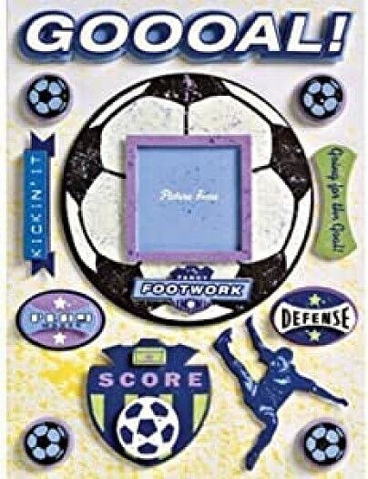 SOCCER Goal Ball Score Footwork Defense Play Maker Kicking Play K & Co Stickers