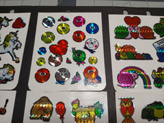 Vintage 1980s Prism Sparkle Unicorn Stickers BJ & More 100+ Lot of 12 Sheets NEW