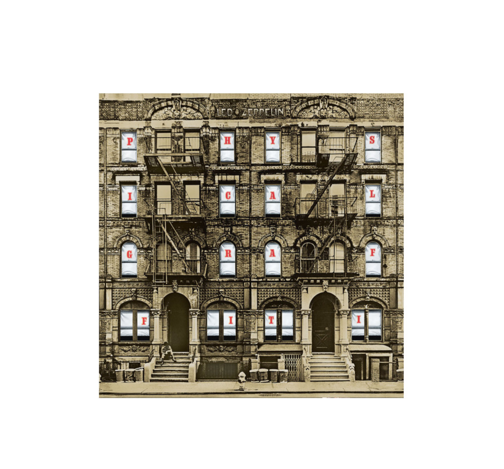 Led Zeppelin Physical Graffiti Album Cover Sticker Decal