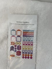 Pen+Gear Paper Lot Of 3 Pack 4-3″x8 Assorted Stickers Sheets #1