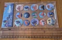 Disney Pixar Finding Dory Confetti Shaker Globes Stickers