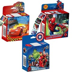 3 Pack Kids Stickers – 600 Pcs 1.5″ Self-Adhesive Label Rolls, 30 Fun Designs fo