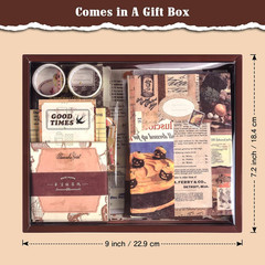 Scrapbook Supplies Kit, Vintage Junk Journaling Supplies, Scrapbooking Kit with