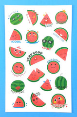 Watermelon Scented Scratch & Sniff Sticker Sheet