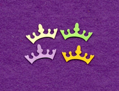 CROWN # 10 die cuts scrapbook cards