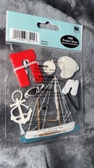 RARE Jolee’s Sailing Sailboat Life Vest Anchor Nautical Scrapbooking Stickers