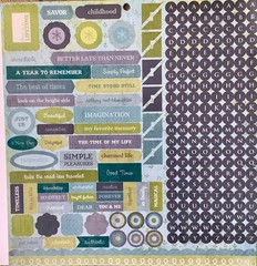 Scrapbook paper, stickers die cuts, total 40 12×12” papers,, 490 sts, 168 diecut