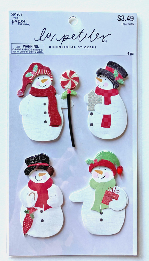 The Paper Studio, La Petites Christmas Theme Stickers, You PICK!