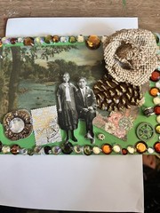 Memory Lane! 5 Vintage Junk Journal Ephemera Cards With Envelopes. Repurpose