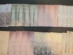 100p 3 1/4 X 3 1/4 Colorful Scrabpook Paper Pack Dissappearing Images