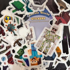 100 Gamer-Inspired Stickers Pack | Waterproof Laminated | Laptop Nintendo