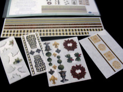 Lot of Stickers, Christmas, Cheer. Whimsy, Twinkle, Holly Days, Dazzle.