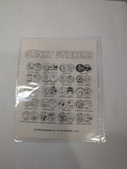 TREND 80s Stinky Stickers Vtg Scratch N Sniff Sealed Leather Keep Rolling!