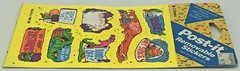 Vintage Post-it Removable Stickers School Locker Bedroom Door Beware Disturb