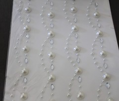 New Recollections Scrapbooking Stickers Greek Letters pearl rhinestone Graduatio