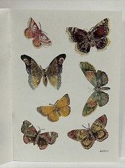 Glitter Butterflies Stickers Dover Little Activity Books 14 Textured Stickers