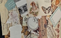100 VINTAGE IMAGES QUOTES ELEMENTS EMBELLISHMENTS JUNK JOURNAL DECOPAGE CRAFTS