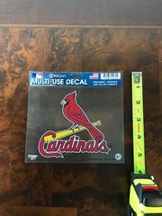 MLB Multi-Use Decal Reusable/Removable – WinCraft -NEW- ST. LOUIS CARDINALS