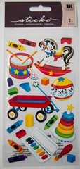 Sticko Stickers BOY FUN Theme, You Pick, some Rare!