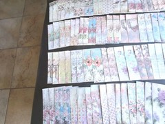 100PC Scrapbooking Vintage Ephemera Paper Pack The Rose Connection New Design