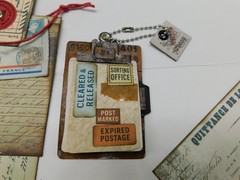 Junk Journal Add-Ons Handmade Tags Card Envelope File Clipboard Ephemera Set 1