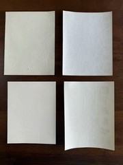 Vintage 80’s or 90’s 4 X STICKERS SHEET RARE Htf Excellent Foil Leaves
