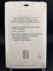 Vintage 1981 Hallmark Shirt Tales Scratch N Sniff Stickers Peppermint NOS SEALED