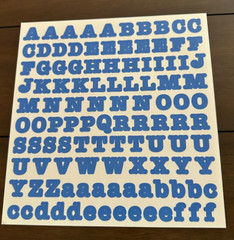 NLA Creative Memories LARGE ABC/123 BOLD~Classic~CLASSY Stickers~Many Colors~NEW