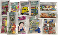 Scrapbooking- Stickers and Buttons- Choose from Many- Jolee, buttons galore